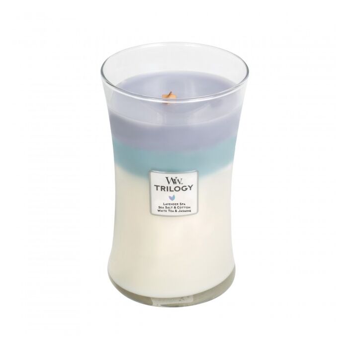 WoodWick Trilogy Large Candle - Calming Retreat-1